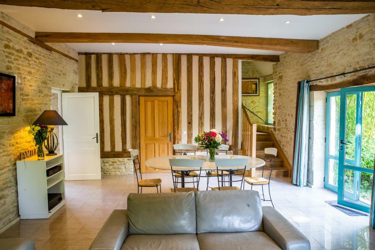 La Ferme De L'Oudon & Spa Berville  Eksteriør billede