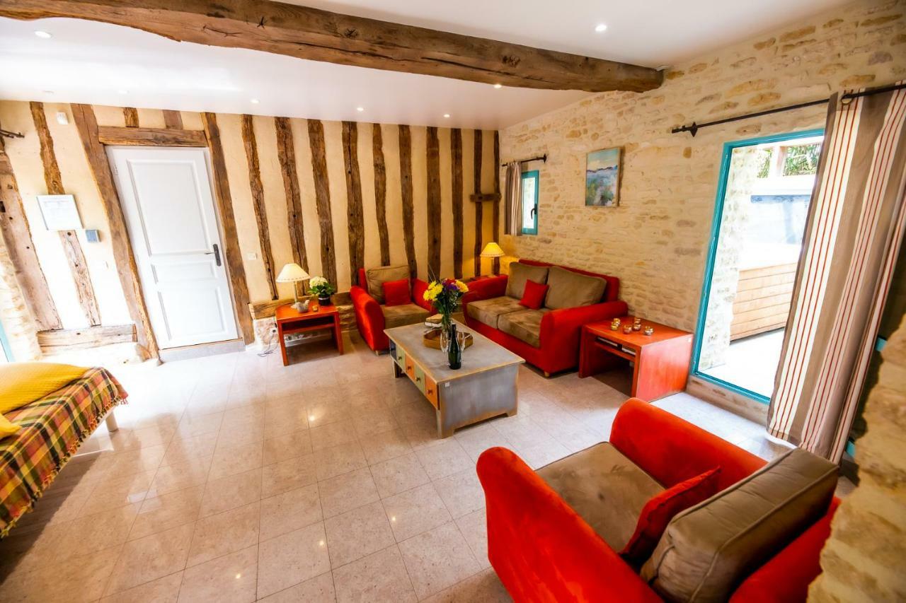 La Ferme De L'Oudon & Spa Berville  Eksteriør billede